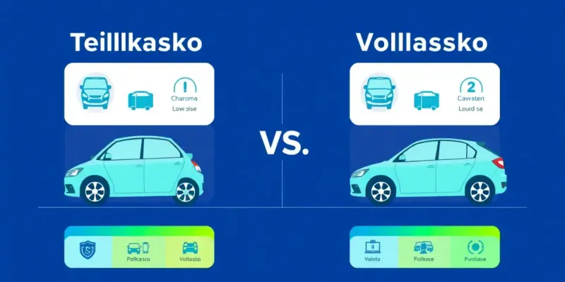 Teilkasko vs. Vollkasko: Unterschied & Kosten 2026 – Beitragsbild im Ratgeber